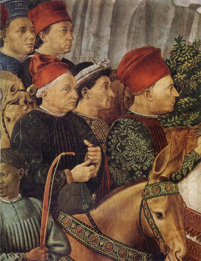 Benozzo Gozzoli Procession of the Magi